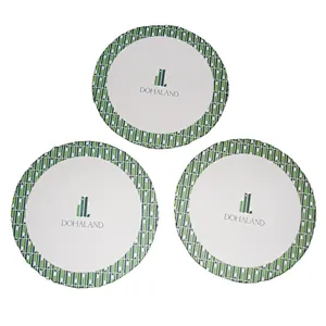 Customizable Absorbent Paper Round Coaster with Your Logo